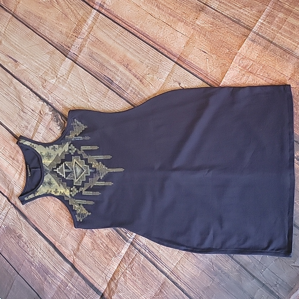Aztec mini dress Express